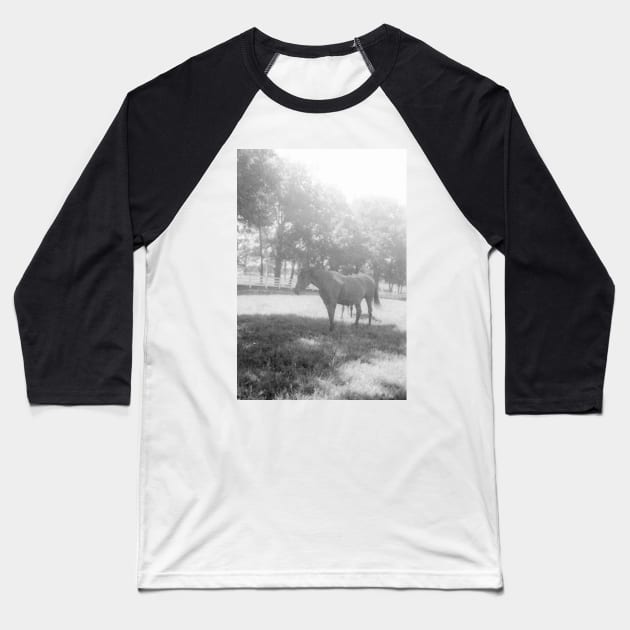 A Moment in Time Baseball T-Shirt by Jacquelie